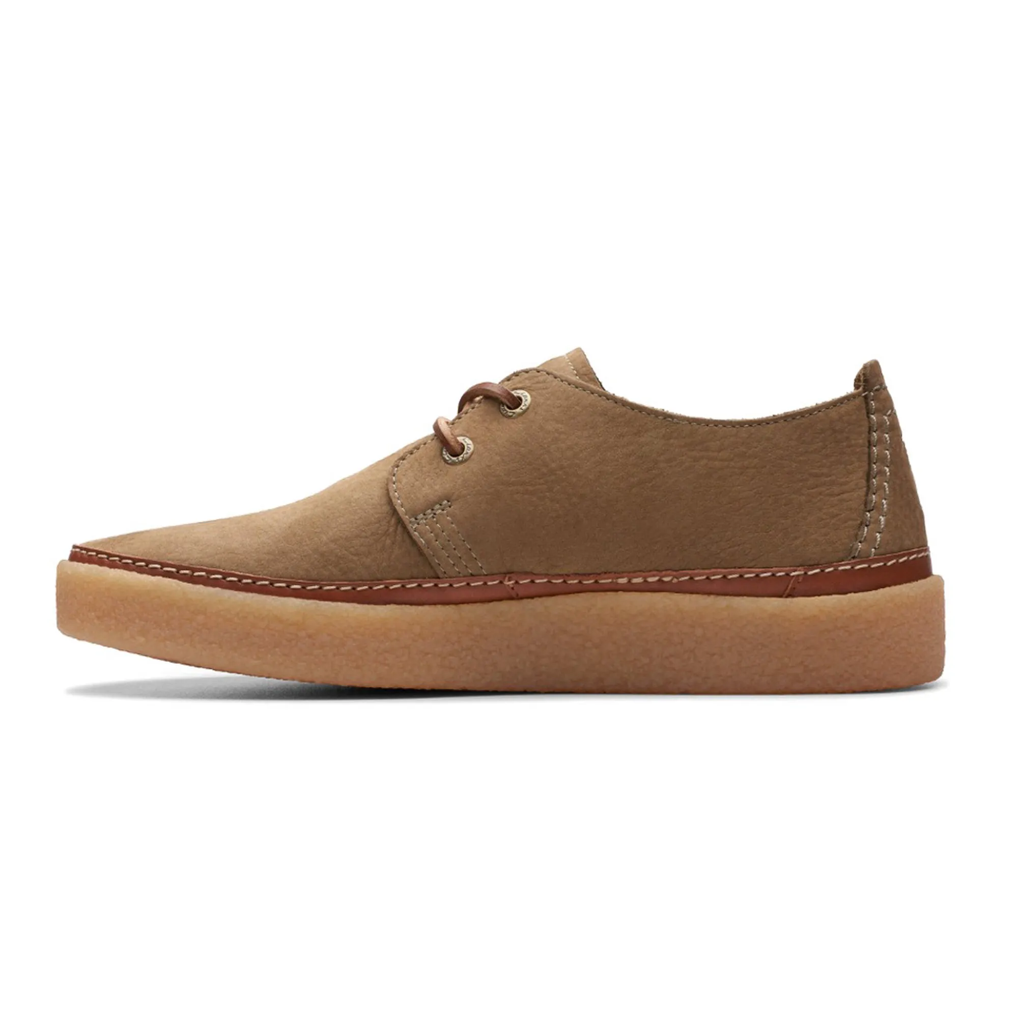 Clarks RelaxLite Uomo - Scarpa Da Barca Bassa In Pelle Scamosciata Nera - Suola Leggera EVA Assorbimento Urti, Plantare Sagomato